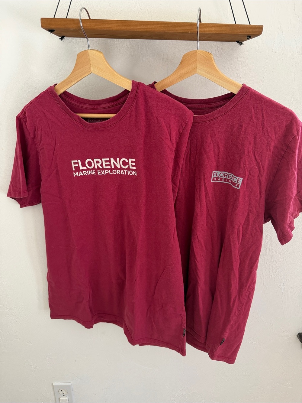2 Florence Marine X T-Shirts - Medium